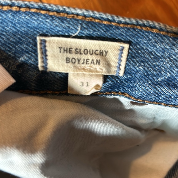 Like new- worn only a few times, Madewell Slouchy Boyjean, 31 - Picture 7 of 9